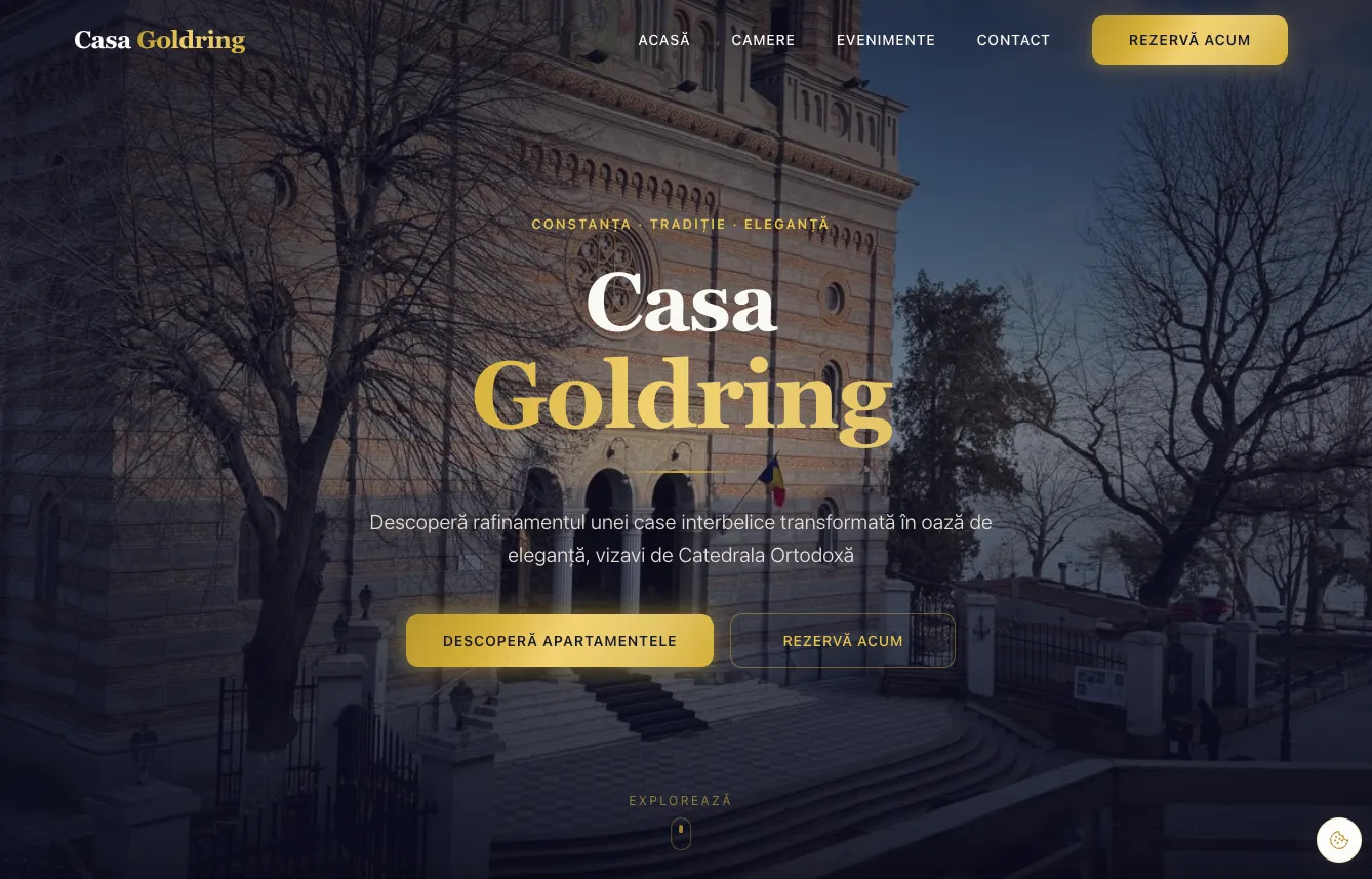 Casa Goldring — platformă booking cazare