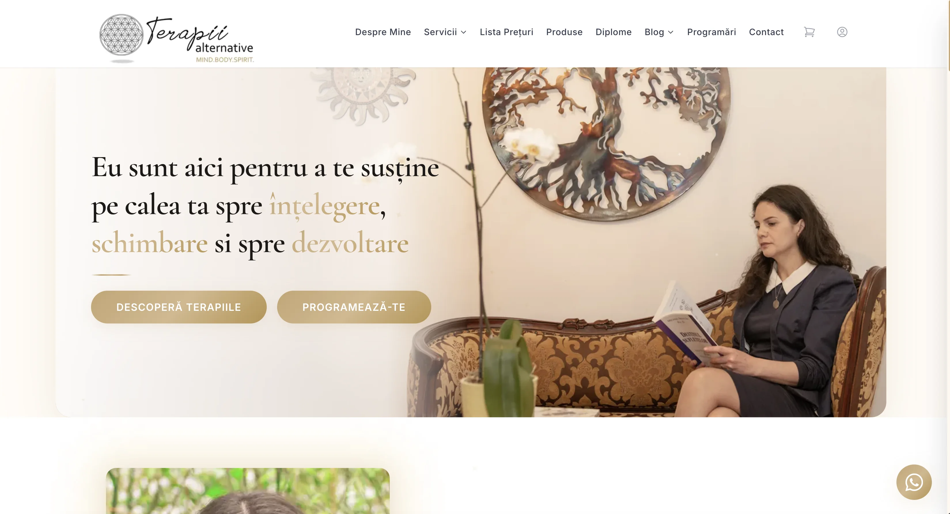 Mihaela Elvira — site prezentare cu magazin online